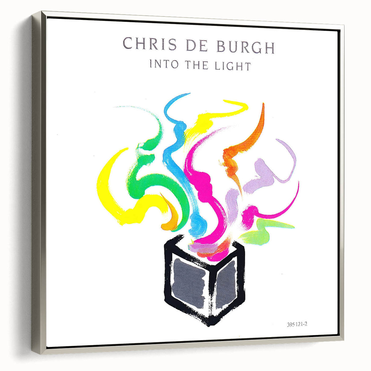 Retro Wall Art – Chris De Burgh Into the Light Canvas Print
