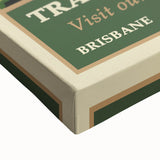 Australia Retro Beach Travel Poster | Vintage Coastal Escape Art