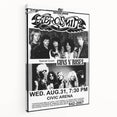 Aerosmith & Guns N' Roses Retro Poster – Vintage Rock Art