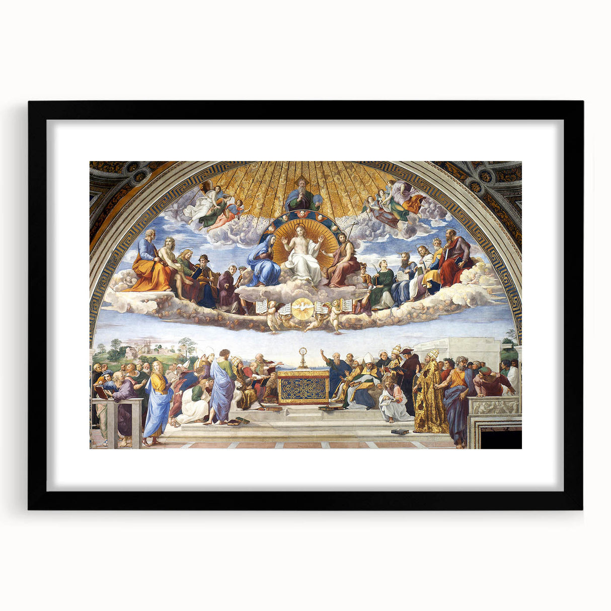 Renaissance Art Prints: Raphael's Disputation of the Holy Sacrament