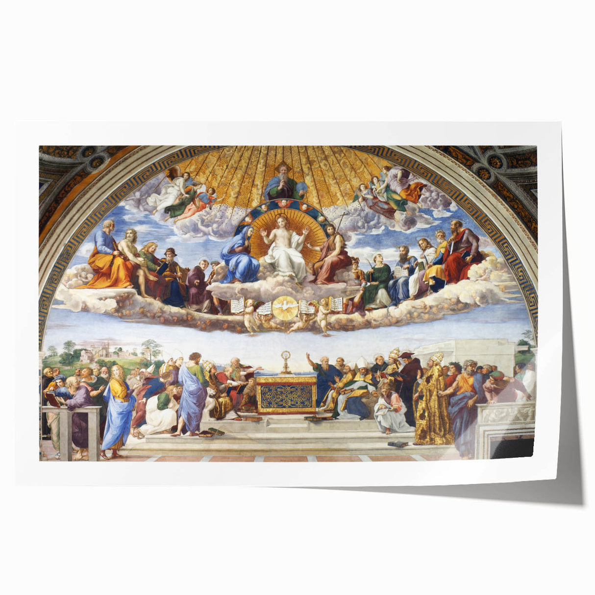 Renaissance Art Prints: Raphael's Disputation of the Holy Sacrament