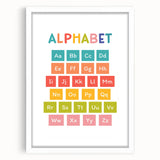 Alphabet Kids Educational Wall Art – ABC Learning Poster