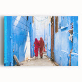 Black and white photograph of the Taj Mahal on stretched canvas, suitable as large kitchen wall art.