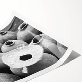 Extra large rolled print of a Laos scenery with vibrant green and blue tones, ideal for dining room wall art.