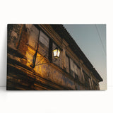 Black and white photograph of a Philippine landscape on stretched canvas, suitable for kitchen wall art or bedroom decor.