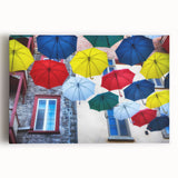 Black and white photo of Quebec scenery on large stretched canvas, suitable for kitchen wall art.