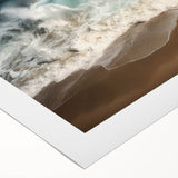 Art deco poster of a vibrant Caribbean Puerto Rico scenery on rolled canvas, suitable for dining room wall art.