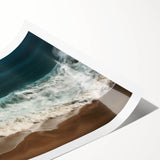 Extra large wall art featuring line art flowers in muted green tones on a rolled canvas, ideal for large living room decor.