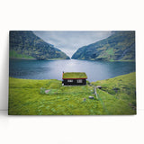 Black and white photograph of a European cityscape on a large stretched canvas, ideal for kitchen wall art.