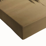 Black and white landscape art painting of London on stretched canvas, suited for bedroom wall decor.