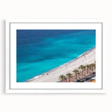 Textured art depicting an abstract scenery in muted earth tones on a framed canvas, ideal for bedroom art.