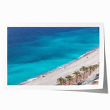 Extra large rolled print of a serene French countryside landscape in soft pastel shades, ideal for art wall dining room.