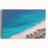 Black and white photograph of a scenic French village on large stretched canvas, ideal for kitchen wall art or bedroom.