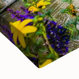 Black and white landscape art painting of Bavarian scenery on large stretched canvas, suitable for bedroom wall decor.