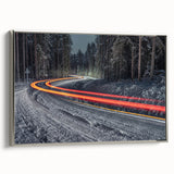 Landscape art painting of a European scenery in Latvia.