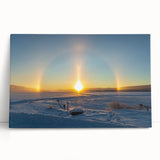 Black and white photograph of a European cityscape on large stretched canvas, ideal for kitchen wall art.