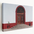 Large art depicting the Baja California scenery on stretched canvas, with earthy tones, ideal for kitchen wall art.