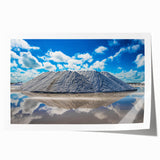 Extra large rolled print of Yucatán, Mexico scenery with vibrant floral elements, ideal for dining room wall art.