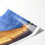 Extra large rolled print featuring line art flowers in muted earth tones, ideal for large living room wall art.