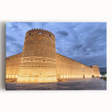 Black and white large canvas featuring a detailed Middle Eastern scenery, ideal for kitchen wall art.