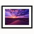 Abstract art print featuring vibrant, colorful textures of a Middle Eastern scenery on a large framed canvas.
