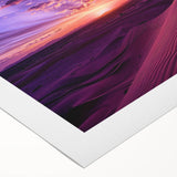 Art Deco poster of an Iraqi landscape in muted earth tones on rolled canvas, suitable for dining room wall art.