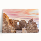 Black and white stretched canvas featuring a Middle Eastern cityscape, ideal for kitchen wall art or bedroom ambiance.