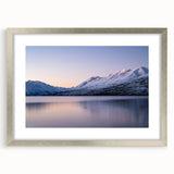 Textured art depicting an abstract New Zealand Canterbury scenery in muted earth tones on a framed silver mat.