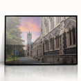 Large abstract wall art of Otago, New Zealand in muted earth tones on a framed acrylic.