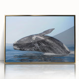 Framed acrylic print of a South American landscape in muted earth tones, ideal for modern art wall decor.