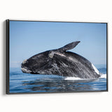 Black and white landscape art painting of an Argentine scenery on a framed canvas, ideal for bedroom wall decor.