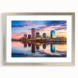 Textured abstract art print of Arkansas scenery in muted earth tones on a framed canvas, suitable for bedroom art.