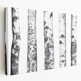 Large art depicting the Aspen, Colorado scenery on stretched canvas, featuring vibrant autumn colors.