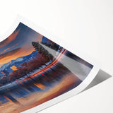 Extra large wall art featuring line art flowers in muted colors on a rolled print, suitable for large living room decor.