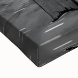 Black and white landscape art painting of Daytona on stretched canvas, ideal for bedroom wall art.