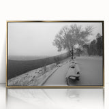 Large art print of a serene Idaho landscape in muted earth tones on framed acrylic, suited for modern art wall decor.