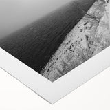 Art deco poster featuring a serene Idaho landscape on rolled canvas, suitable for dining room decor.