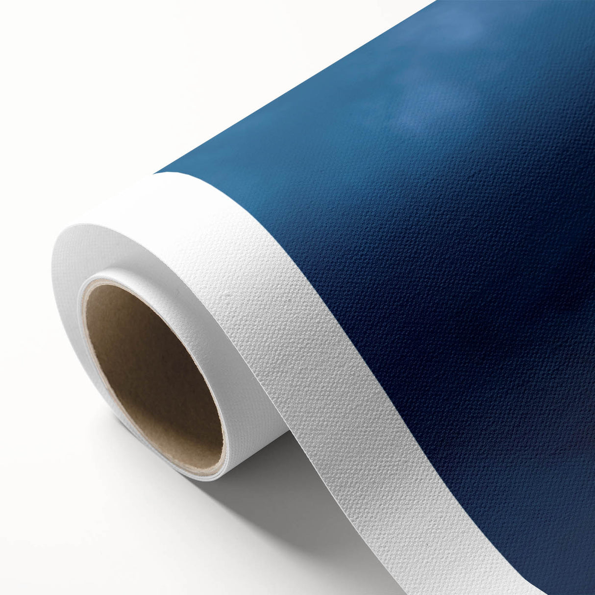 Art Deco poster of Louisiana scenery on rolled canvas, featuring muted green and blue tones, ideal for nursery wall art.