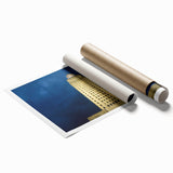 Extra large wall art depicting Louisiana scenery with floral elements in soft pastel colors on rolled canvas.