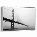 Vintage poster art of Detroit skyline in vibrant colors on a large framed canvas, ideal for living room decor.