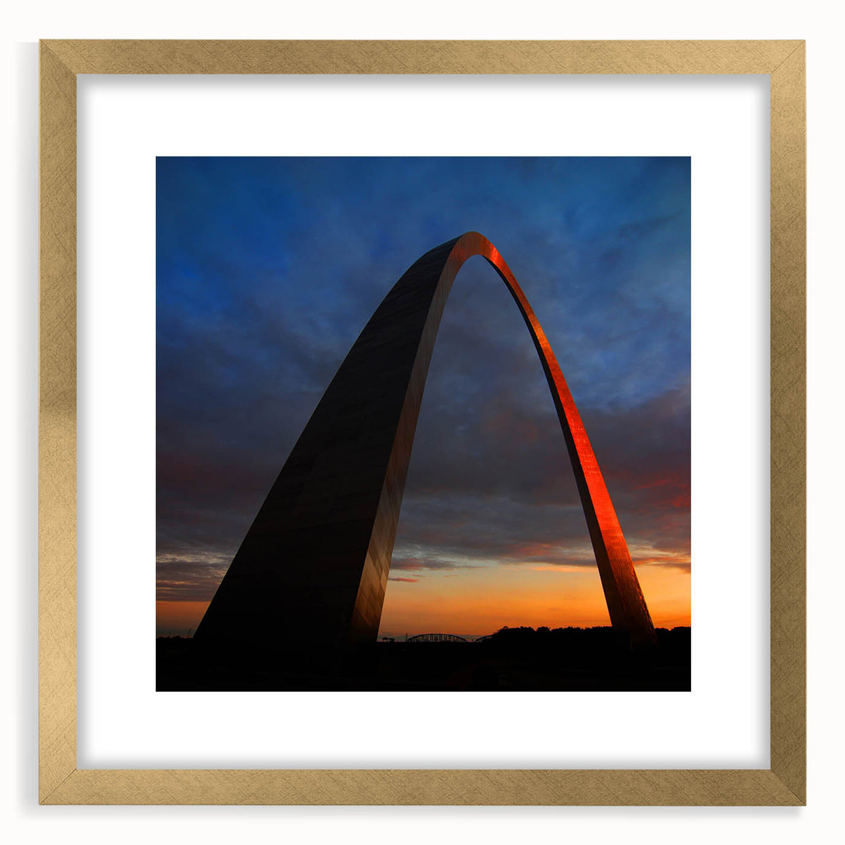 Extra large abstract art print of St.