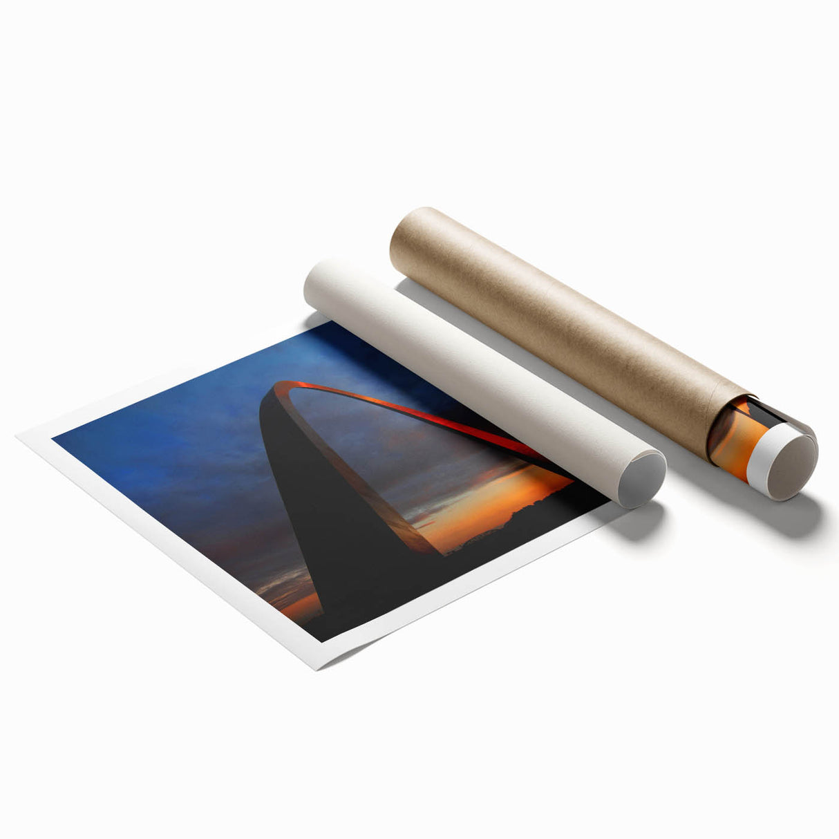 Rolled print of St.