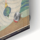 Vintage Vogue Coastal Fashion Art - Seaside Elegance Wall Print