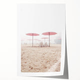 Extra large rolled canvas print featuring a floral design in soft pastel shades, ideal for dining room wall art.