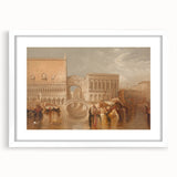 Venice - Bridge of Sighs - Romanticism Architecture Art Print