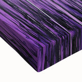 Dining Room Wall Decor – Vibrant Purple and Pink Drip Abstract