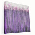 Dining Room Wall Decor – Vibrant Purple and Pink Drip Abstract