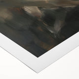 Abstract figurative art design on rolled canvas, showcasing vibrant colors and intricate patterns. Packaged securely in a durable cardboard tube for safe transport and display.