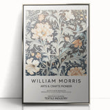 Framed acrylic artwork showcasing an abstract floral design in vibrant colors, set in a sleek silver frame, ideal for modern home decor.