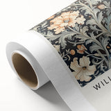 Vibrant abstract floral design on rolled canvas, showcasing vivid colors and intricate patterns, ideal for home decor or art enthusiasts. Packaged securely in a sturdy tube for protection during shipping.